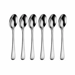 Arthur Price Classic Old English Set of 6 Coffee Spoons - Elegant Stainless Steel Cutlery