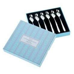Arthur Price Sophie Conran Rivelin Set of 6 Stainless Steel Mug Spoons - Elegant Cutlery for Tea & Coffee