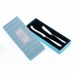 Arthur Price Sophie Conran Rivelin Cheese and Butter Knife Gift Box - Premium Cutlery Set
